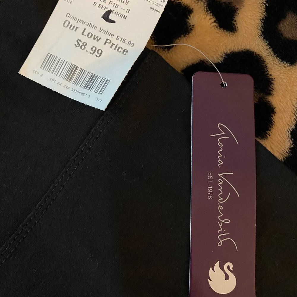 Gloria Vanderbilt Black Stretch Pants